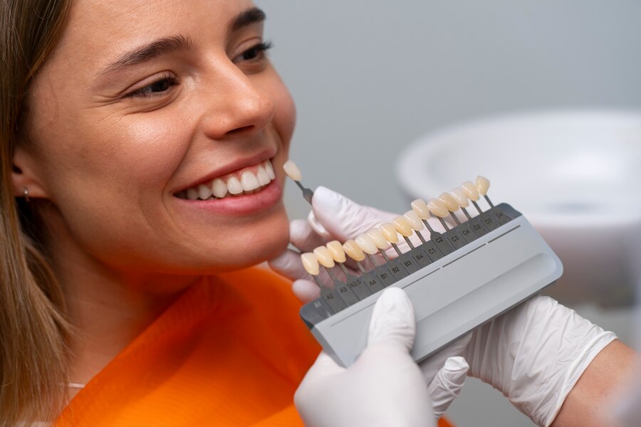 Professional dental restoration