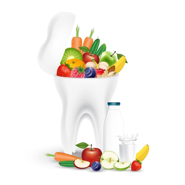 Nutrients for healthy teeth and gums
